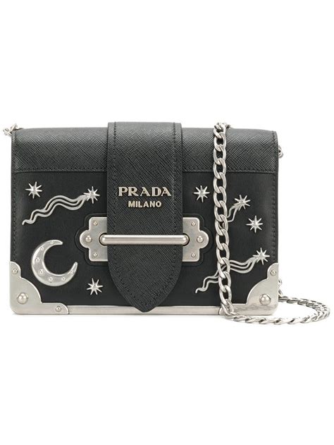 prada cahier small stars moon trunk shoulder bag|Prada Cahier Small Stars Moon Trunk Shoulder Bag.